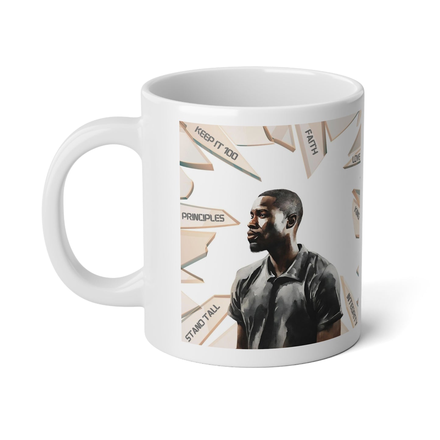 Keep It 100 Jumbo Mug| 20oz