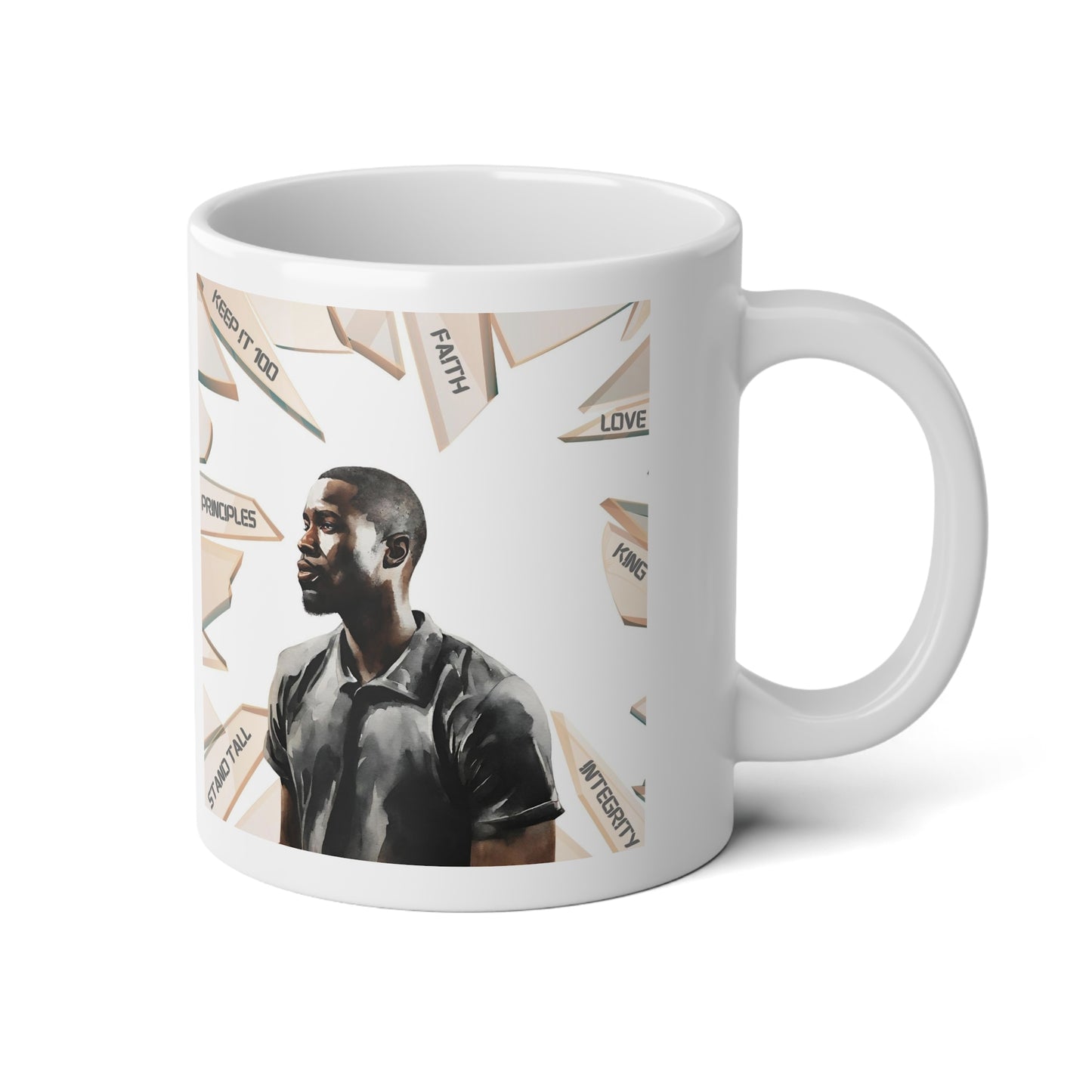 Keep It 100 Jumbo Mug| 20oz