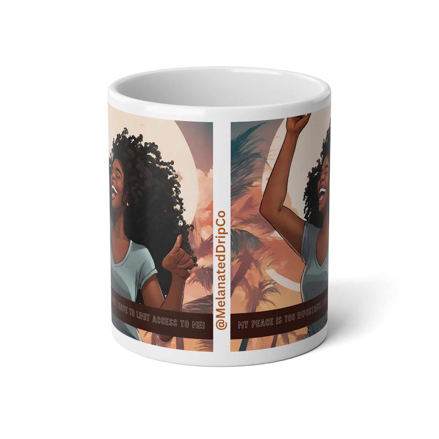 My Peace Is Too Important. I Have To Limit Access To Me Jumbo Mug| 20oz