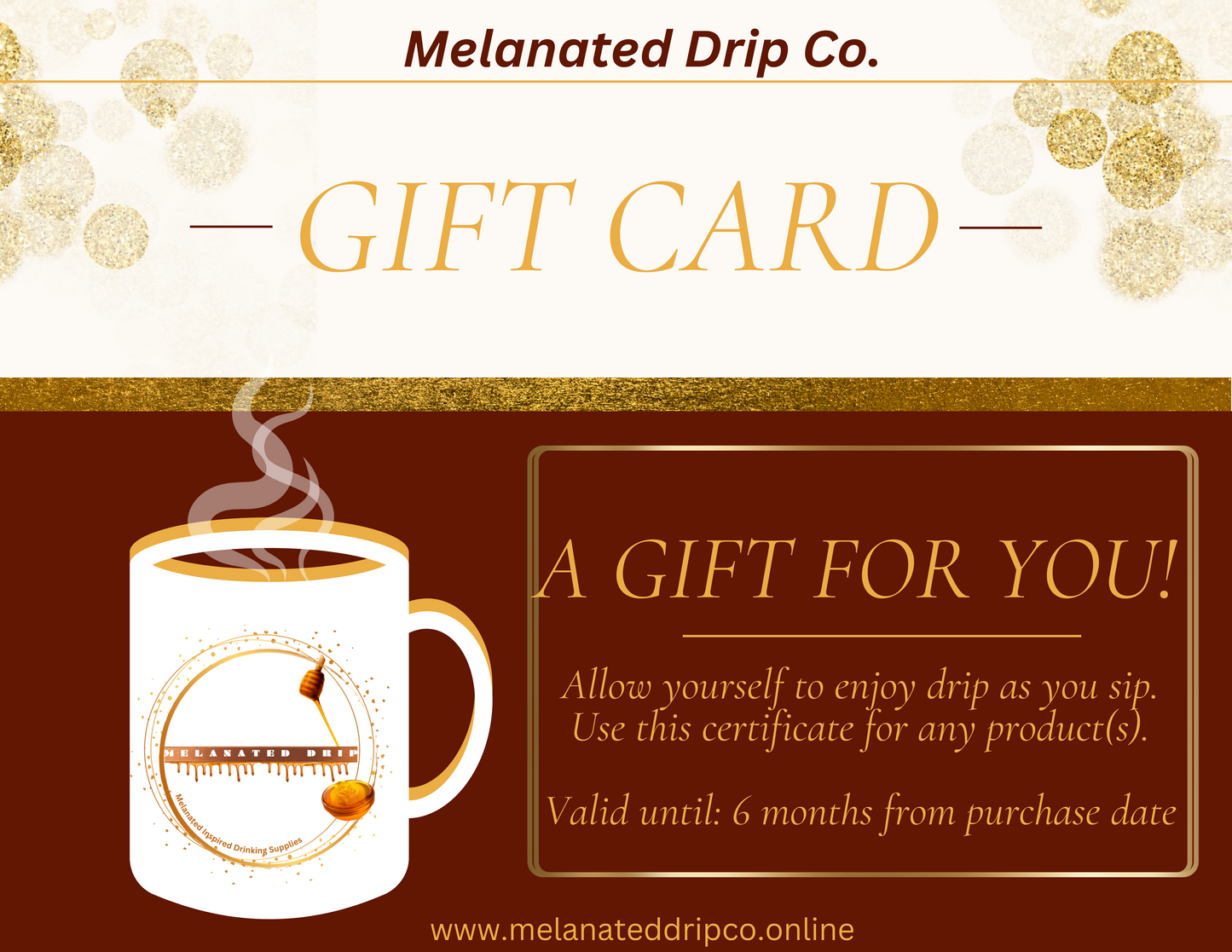 Melanated Drip Co. Gift Card