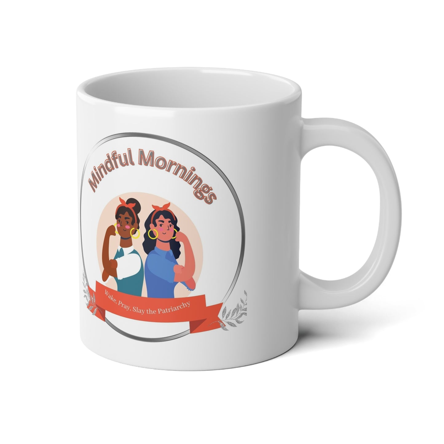 Mindful Mornings Jumbo Mug| 20oz