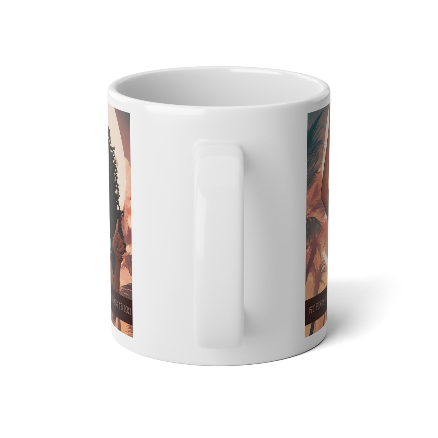 My Peace Is Too Important. I Have To Limit Access To Me Jumbo Mug| 20oz