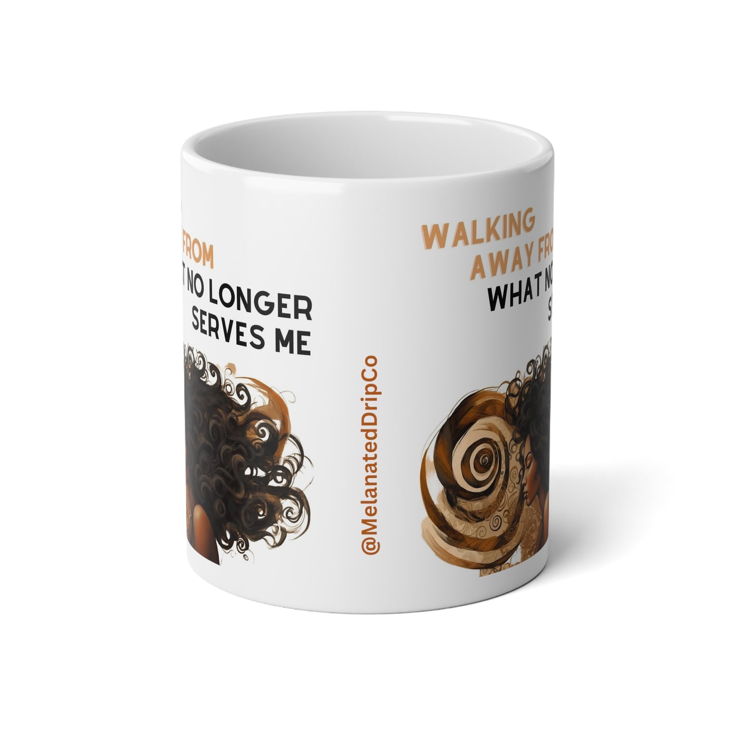 Walking Away From What No Longer Serves Me Jumbo Mug| 20oz