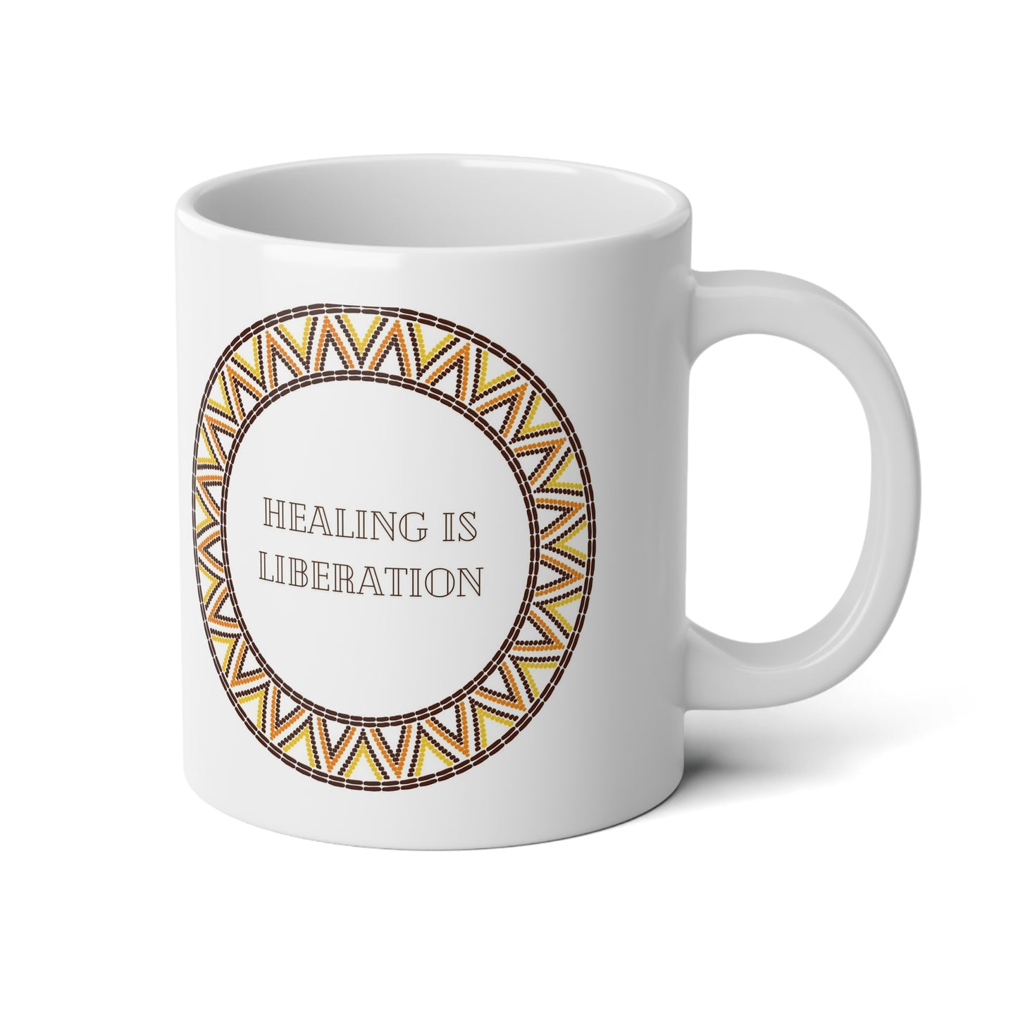 Healing Is Liberation Jumbo Mug| 20oz